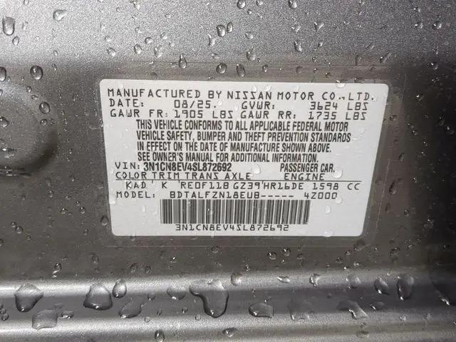 2025 Nissan Versa 1.6 SV