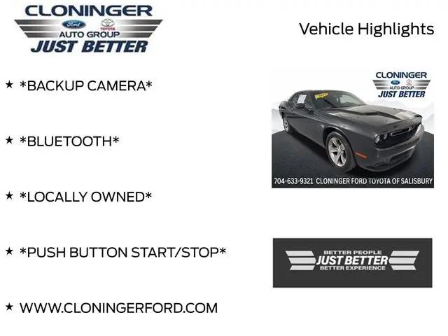2019 Dodge Challenger SXT