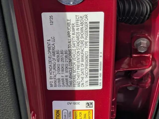 2025 Honda Accord Sedan EX-L