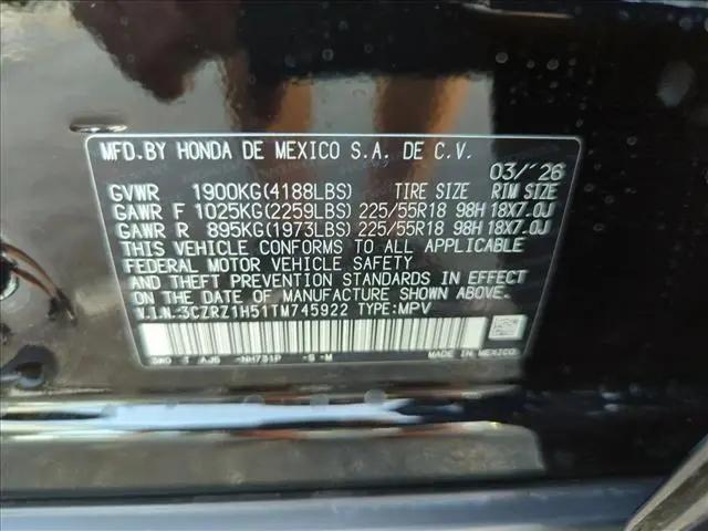 2026 Honda HR-V 2WD Sport