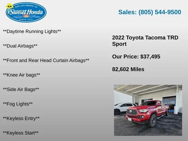 2022 Toyota Tacoma TRD Sport