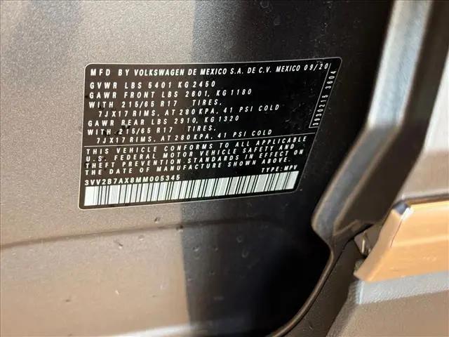 2021 Volkswagen Tiguan 2.0T SE