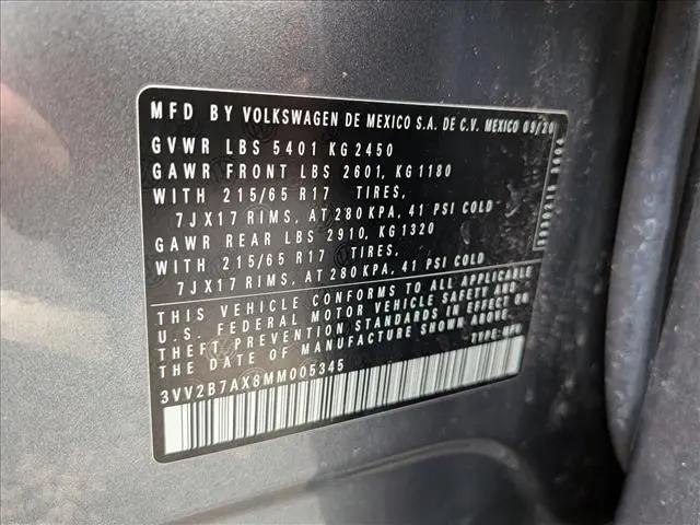 2021 Volkswagen Tiguan 2.0T SE