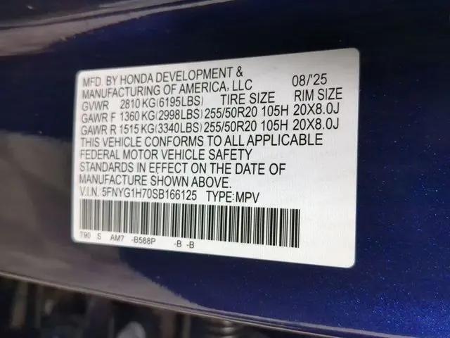 2025 Honda Pilot Touring