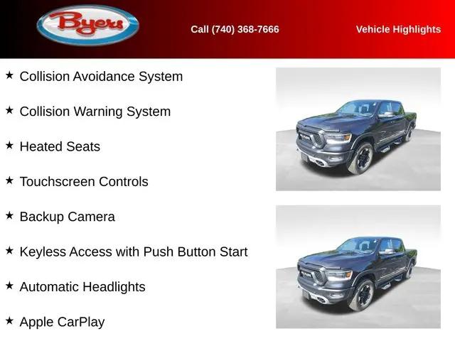 2021 Ram 1500 Rebel Crew Cab 4x4 5'7" Box