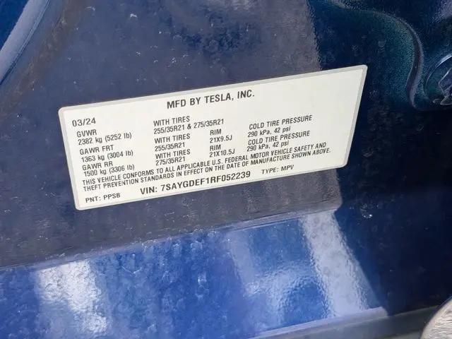 2024 Tesla Model Y Performance Dual Motor All-Wheel Drive