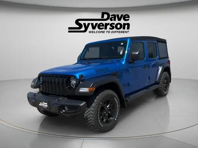 2022 Jeep Wrangler Unlimited Willys 4x4 for sale in Albert Lea, MN