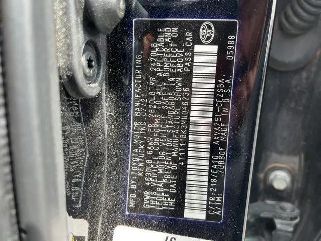 2021 Toyota Camry SE AWD