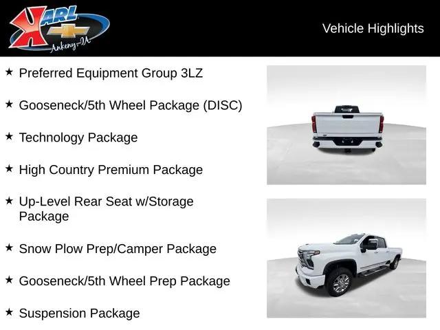 2024 Chevrolet Silverado 3500HD 4WD Crew Cab Long Bed High Country