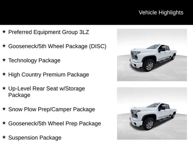 2024 Chevrolet Silverado 3500HD 4WD Crew Cab Long Bed High Country