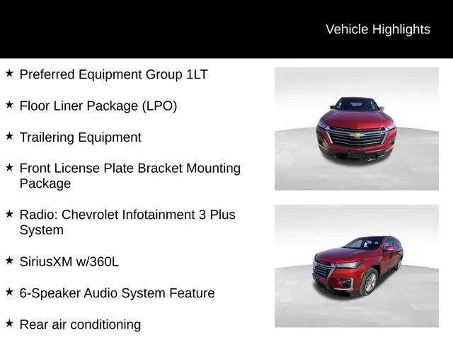 2023 Chevrolet Traverse AWD LT Cloth