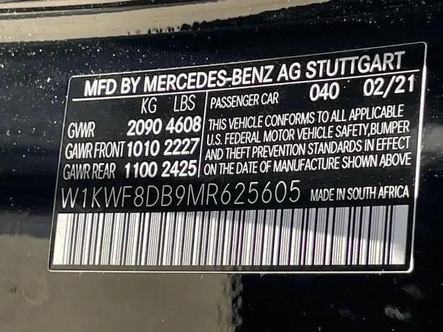 2021 Mercedes-Benz C-CLASS C 300 Sedan