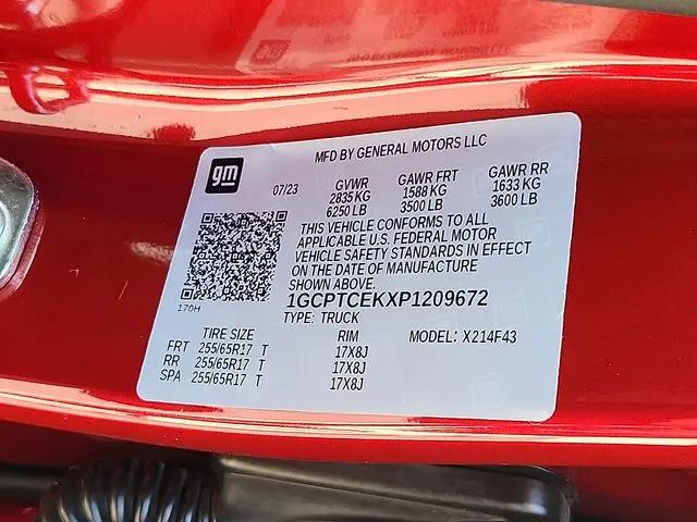 2023 Chevrolet Colorado 4WD Crew Cab Short Box LT