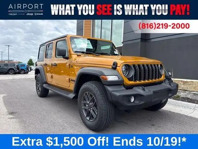 2026 Jeep Wrangler 4-Door Sport S 4x4 for sale in Platte City, MO
