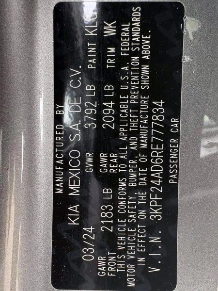2024 Kia Forte LXS