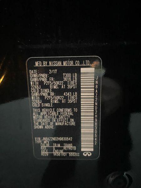 2017 INFINITI QX80 Base