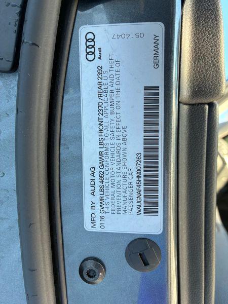 2017 Audi A4 2.0T Premium