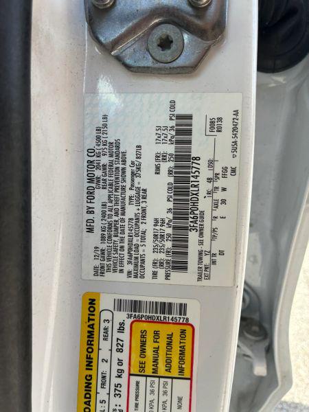 2020 Ford Fusion SE