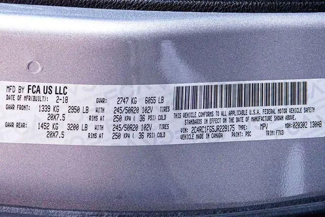 2018 Chrysler Pacifica Touring Plus