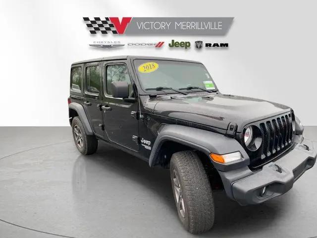 2018 Jeep Wrangler Unlimited Sport S 4x4