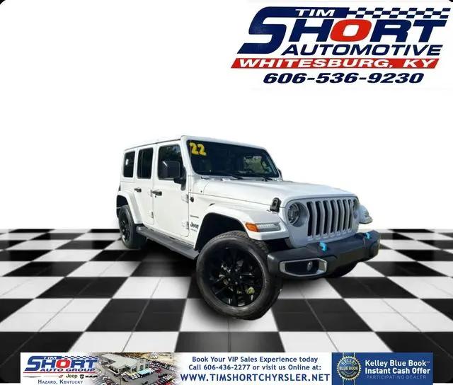 2022 Jeep Wrangler 4xe Unlimited Sahara 4x4 for sale in Hazard, KY