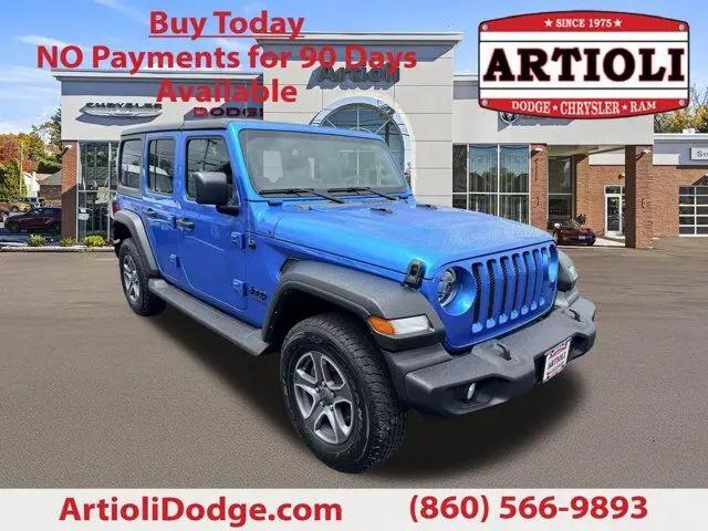 2022 Jeep Wrangler Unlimited Sport S 4x4 for sale in Enfield, CT
