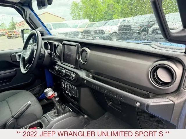 2022 Jeep Wrangler Unlimited Sport S 4x4