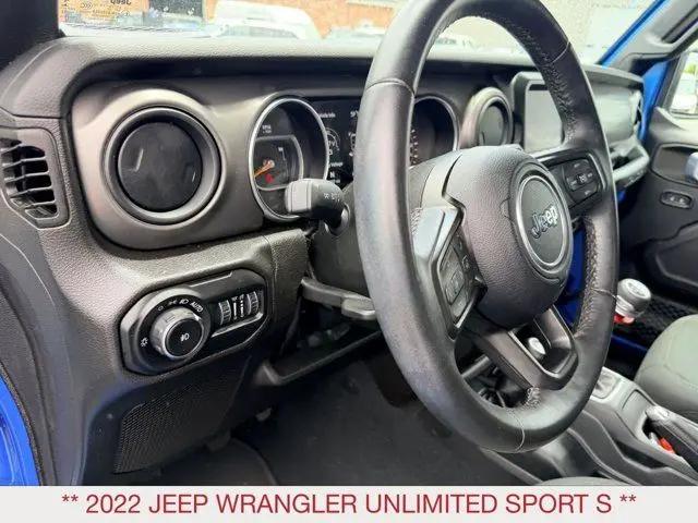 2022 Jeep Wrangler Unlimited Sport S 4x4