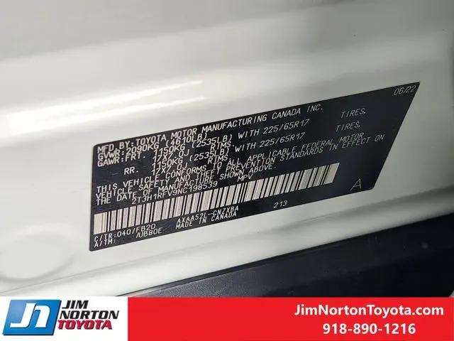 2022 Toyota RAV4 LE