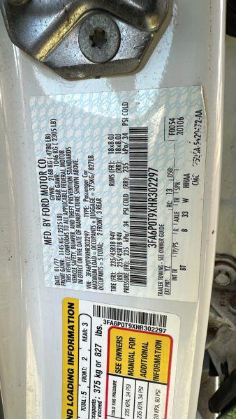 2017 Ford Fusion SE