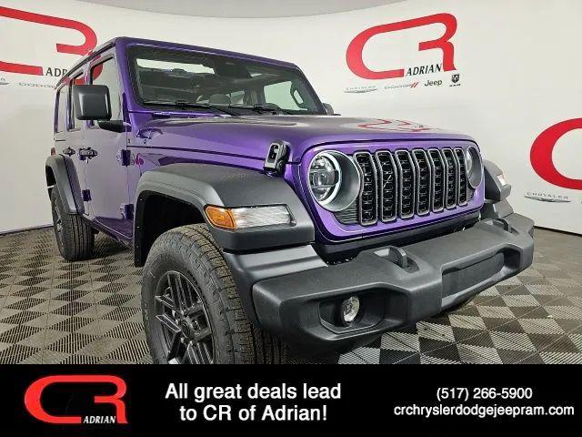 2026 Jeep Wrangler 4-Door Sport S 4x4 for sale in Adrian, MI