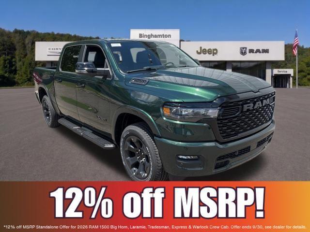 2026 Ram 1500 Big Horn Crew Cab 4x4 57 Box for sale in Binghamton, NY