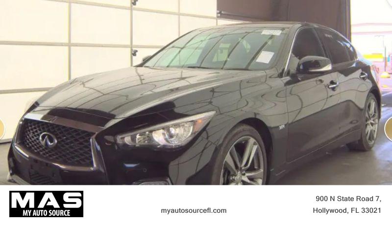 2019 INFINITI Q50 3.0t Signature Edition for sale in Hollywood, FL