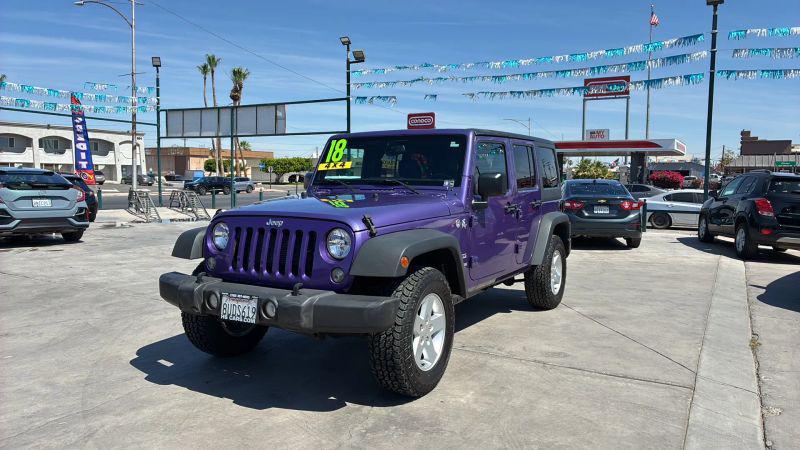 2018 Jeep Wrangler JK Unlimited Sport S 4x4