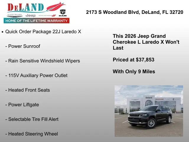 2026 Jeep Grand Cherokee L Altitude 4x4