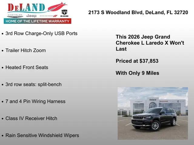 2026 Jeep Grand Cherokee L Altitude 4x4