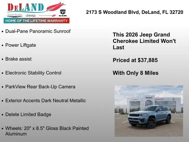 2026 Jeep Grand Cherokee Limited 4x2