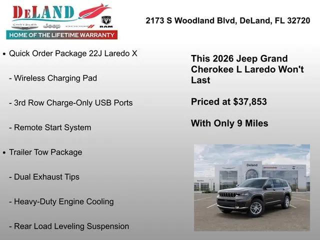 2026 Jeep Grand Cherokee L Altitude 4x4