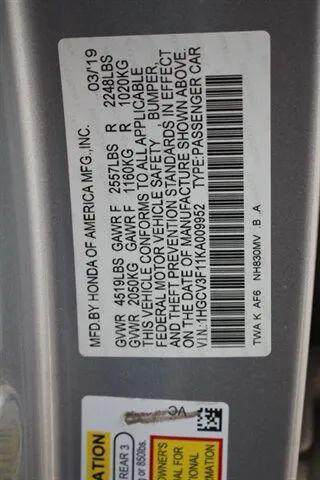 2019 Honda Accord Hybrid Base