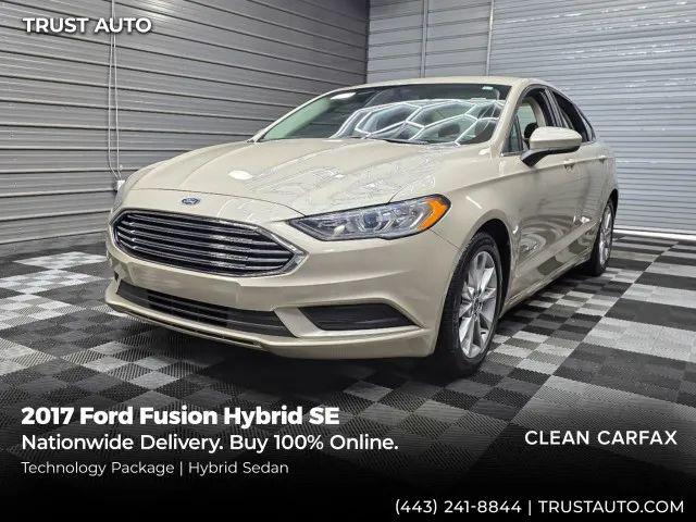 2017 Ford Fusion Hybrid SE for sale in Sykesville, MD