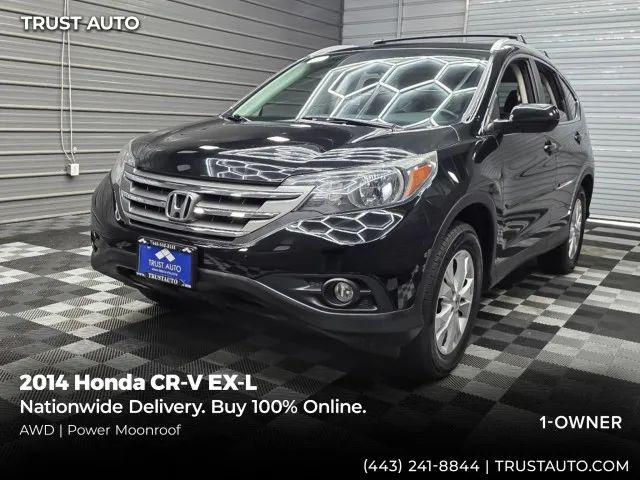 2014 Honda CR-V EX-L for sale in Sykesville, MD