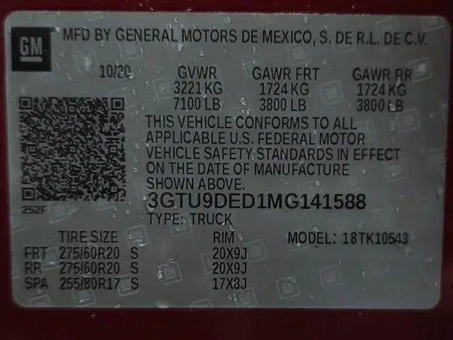 2021 GMC Sierra 1500 4WD Crew Cab Short Box SLT