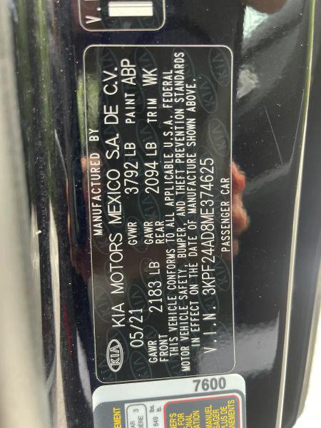 2021 Kia Forte FE