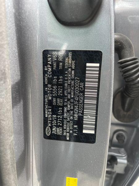 2015 Hyundai Genesis 5.0