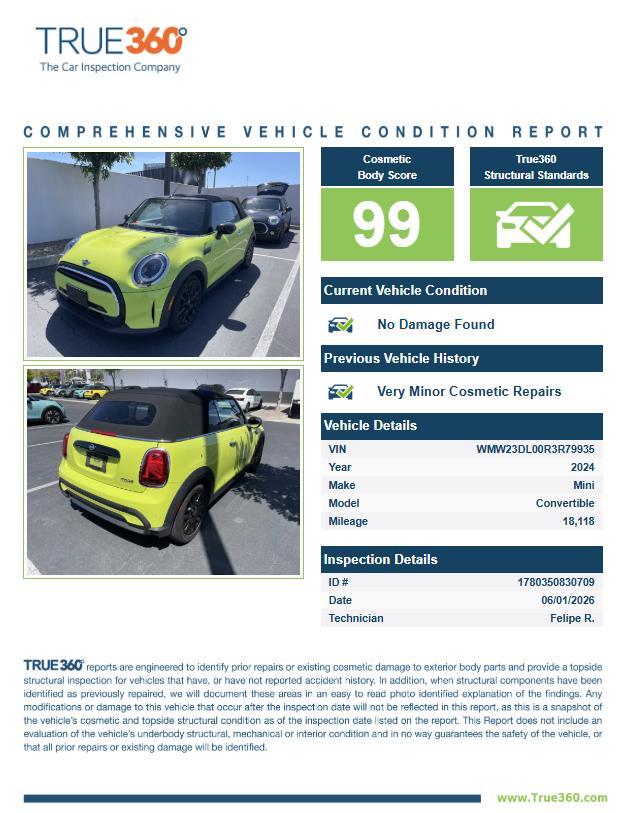 2024 MINI Cooper Convertible Cooper