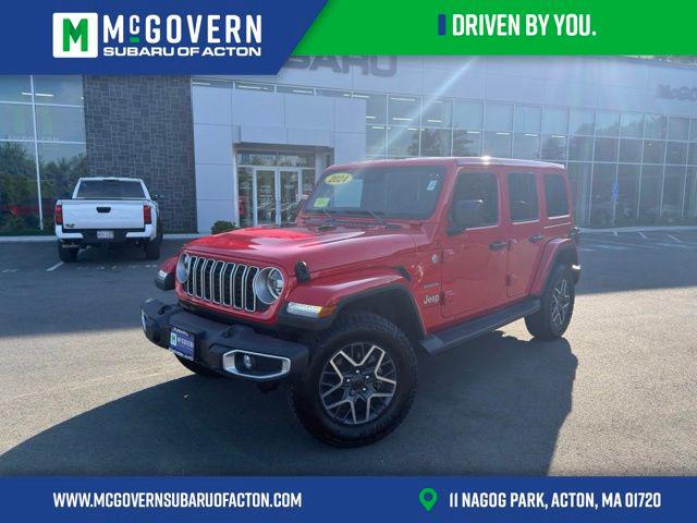 2024 Jeep Wrangler 4-Door Sahara 4x4 for sale in Acton, MA