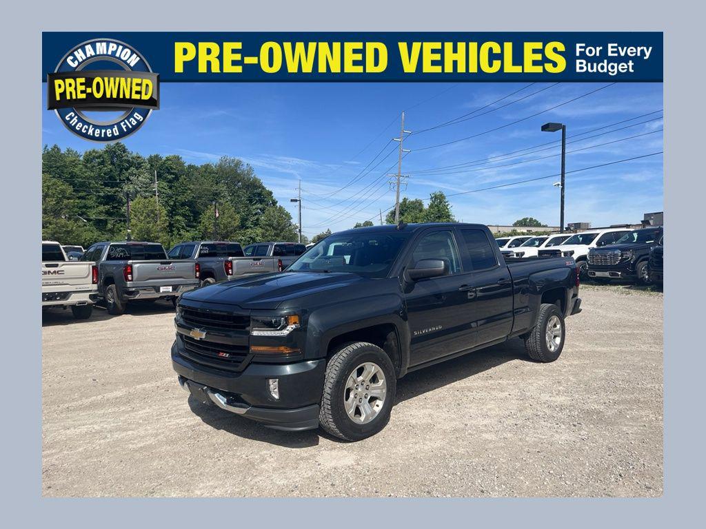Gray (Graphite Metallic) 2017 Chevrolet Silverado 1500 Pickup Truck Four-Wheel Drive Automatic