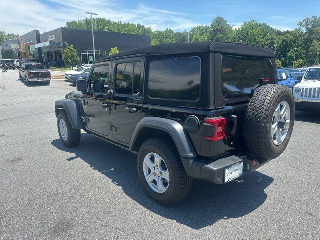 2018 Jeep Wrangler Unlimited Sport S 4x4