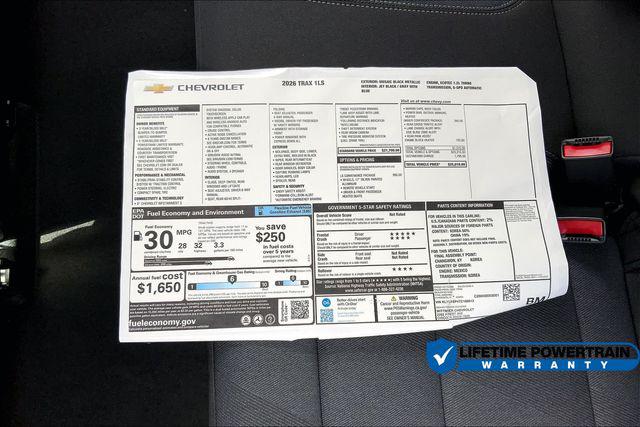2026 Chevrolet Trax FWD LS