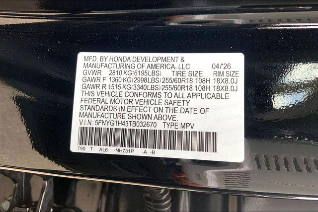 2026 Honda Pilot EX-L